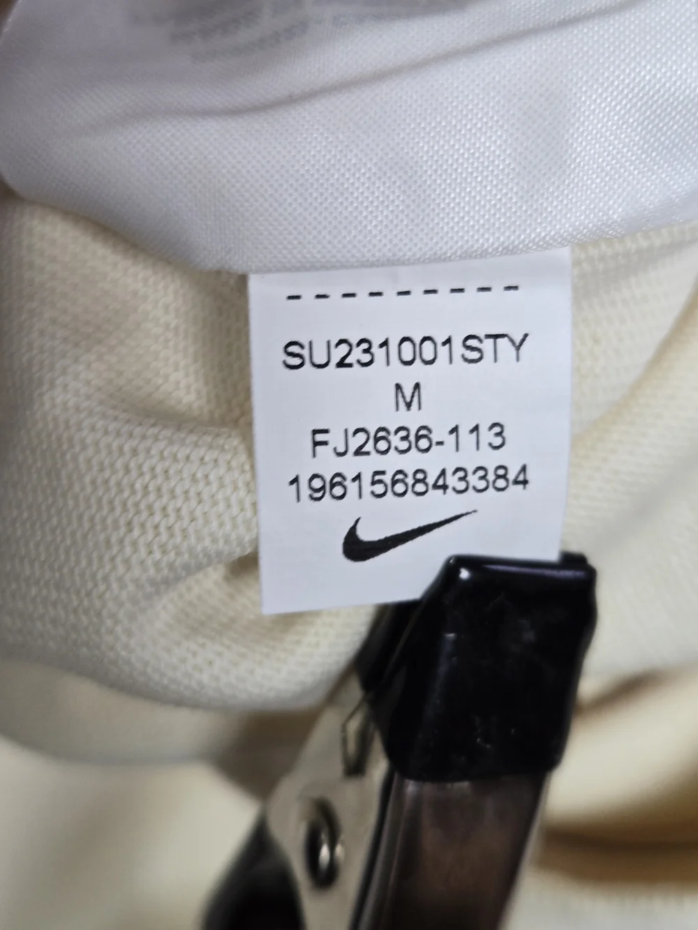 NWT Nike Sportswear Big Girls Sleeveless Henley Romper Coconut Milk Medium